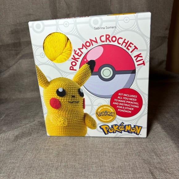 Poke’mon Crochet Kit for any & everyone. Kids and adults can enjoy crocheting - Picture 5 of 7
